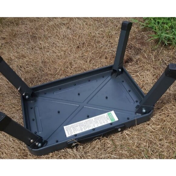 Foldable Step Stool, One Step Stool with a Non-Slip Platform, Metal 330lbs - Picture 4 of 4